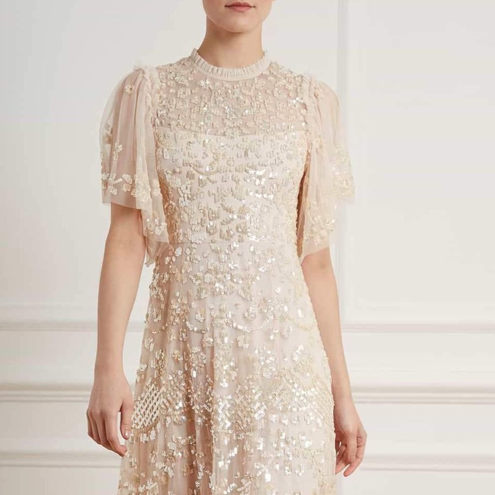 Needle & Thread Honesty Flower Gown Wedding Dress (One of one collection)